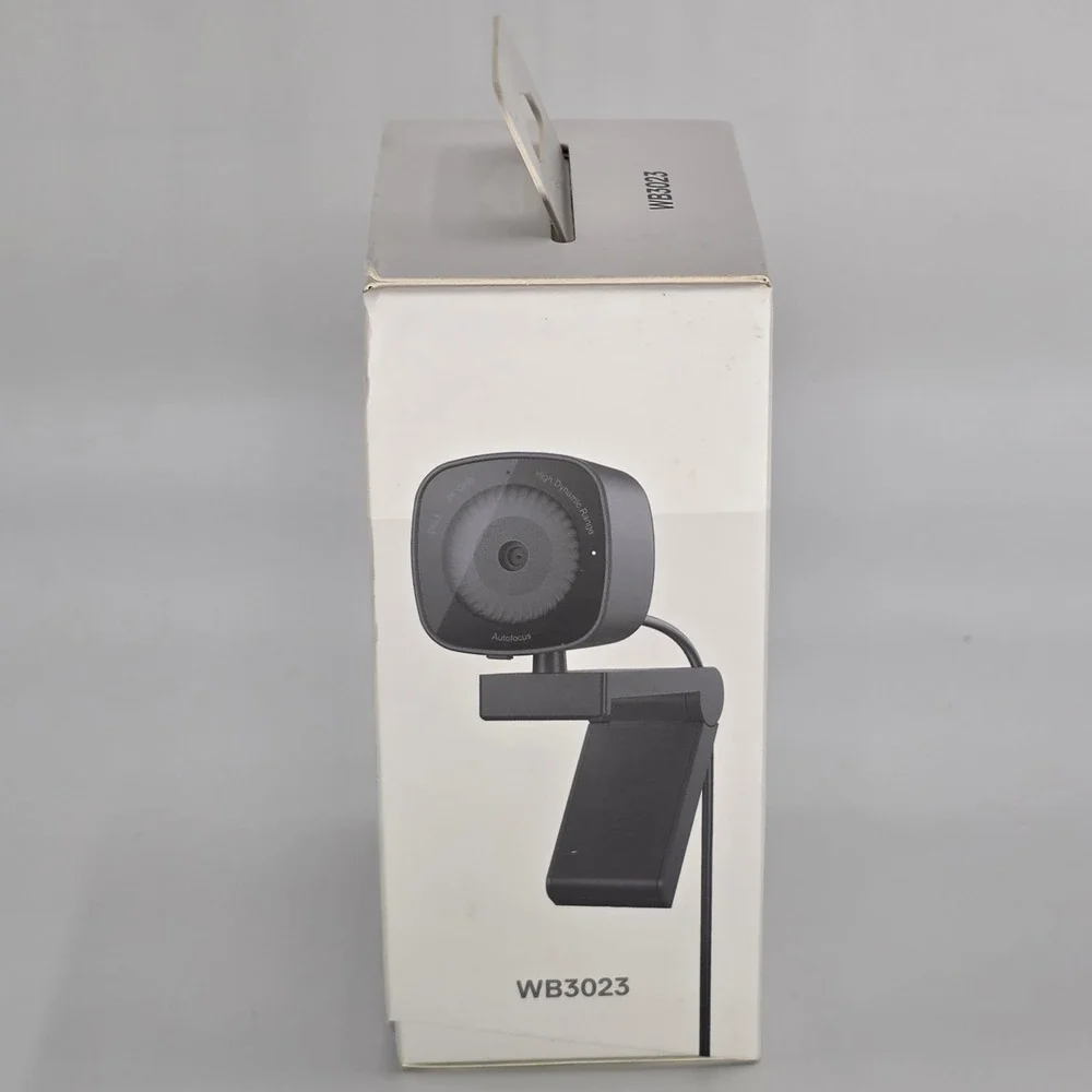 NEW Dell Webcam Camera WB3023 (2K QHD 1440p) OEM Genuine Factory Sealed HDR